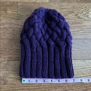 Mixit Deep Purple Knit Beanie